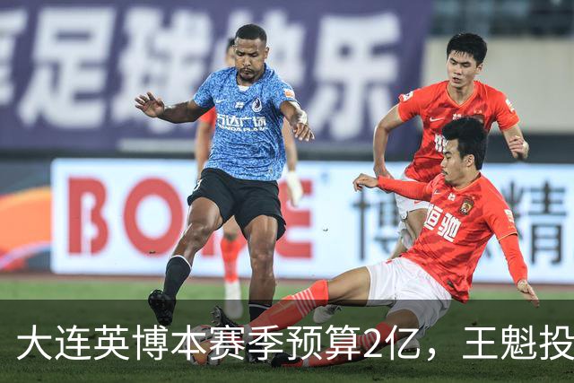 大连英博本赛季预算2亿，王魁投入近6000万为球队撑腰