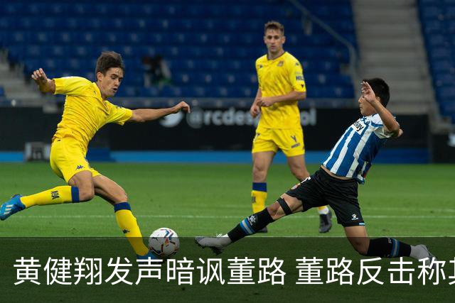 黄健翔发声暗讽董路 董路反击称其可笑